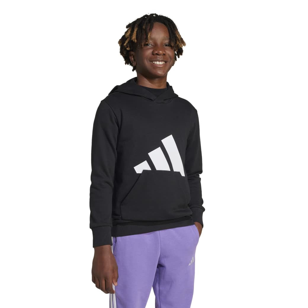 Adidas Casaco JC9667 INF BIG LOGO COM CAPUZ BlackWhite  -5-